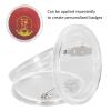100 Sets 1.7In Clear Acrylic Button Badges for DIY Crafts and School Projects, Easy to Assemble, Reusable and Wear view 2