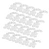 100 Sets 1.7In Clear Acrylic Button Badges for DIY Crafts and School Projects, Easy to Assemble, Reusable and Wear view 3