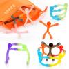 3 otters 12PCS Magnetic Men for Kids Travel Toys, Sensory Fidget Toys Magnets Men Airplane Car Travel Essential for Cute Refrigerator Birthday Stocking Stuffers Gifts Magnet Figures Fridge Classroom view 1