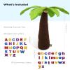 CHEFAN Felt Letter Tree, Freestanding Coconut Tree, Alphabet Game Set Props from The Childhood Favorite Book for Early Education Home Classroom Play view 4