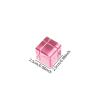 Colorful Building Blocks Set for Stacking and Learning with Rainbow Acrylic Cubes for Children, 15Pcs view 2