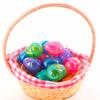 BestPysanky Set of 12 Iridescent Multicolored Plastic Easter Eggs view 2