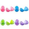 BestPysanky Set of 12 Iridescent Multicolored Plastic Easter Eggs view 3