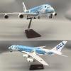 18.1" 1:160 Model Jet Airplane Model ANA A380 Wheel Display Model Plain Resin for Collection or Gift Ornament view 4