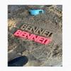 The Original Personalized Sand Mold - Custom Name in Any Color - Uniquely Designed and 3D Printed (Pink) view 2