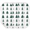 PaChyLuu Baby Burp Cloths, Soft Absorbent Burping Cloths for Babies, Cotton Milk Spit Up Rags, Large Size for Newborns, Baby Boys and Girls (Xmas Trees Set) view 3