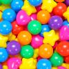 GOGOSO Ball Pit Balls for Toddlers Baby Kids, Pearl Balls for Ball Pit, Themed Party, Bounse House, Birthday,500 pcs, Colorful view 1