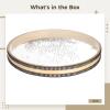 10-Inch Ocean Wave Bead Drum, Metal & Wood Sound Instrument, Relaxing Rain Effect, Perfect for Children and Outdoor Use view 3