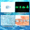 100pcs Mini Resin Seal, Luminous Tiny Sea Creatures Little Cute Small Resin Ocean Ornaments Miniature Sea Animals Mini Seals for Decoration view 4