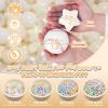 GOGOSO Beige Ball Pit Balls for Toddlers Baby Kids, Pearl Balls for Ball Pit, Themed Party, Bounse House, Birthday,200 pcs, Beige+ Cream White view 2