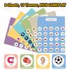 Matching Memory Game for Kids Age 3 4 5 6 7 8 9 Year Old, Travel Toys for Boys Girls 8 Double-Sided Cards Board Games Road Trip Essentials Airplane Car Camping Activity Ideal Christmas Birthday Gifts view 3