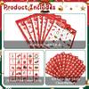 Christmas Bingo Game Cards for Kids, 24 Players Christmas Bingo Cards, Christmas's Games for Kids Adults Gifts Family Large Group Activities Xmas Holiday School Classroom Indoor Party Games Supplies view 3