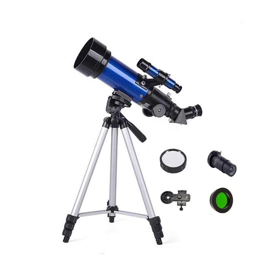 70mmAstronomical Monocular Telescopes for Outside Travel, Children Space Astronomic Refractor Beginner's Space Monoscope