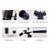 50mm Compact Astronomical Telescope for Beginners Children's Refractor Kids'Monocular Outdoor Educational ng Scope Spygl view 3