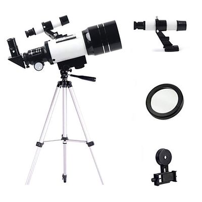 70mm 300mm Astronomical Telescope Monocular Professional Outdoorng Scope with Tripod for Kids Beginners Gift (Size : A1)