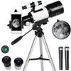 70mm 300mm Astronomical Telescope Monocular Professional Outdoorng Scope with Tripod for Kids Beginners Gift (Size : A1) view 2