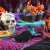 10pcs Halloween Fake Rats 8.65 inch Realistic Mouse Plastic Rat Terror Mouse Prank for Halloween Party Decoration Supplies (Black, Gray) view 2