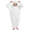 ABENCA Lamb Onesie Kids Sheep Costume Animal Girls One Piece Pajamas Cosplay Halloween Christmas.140 view 2