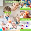 250+ Experiments Science Kits for Kids, STEM Activities Educational Science Kits Gifts with Chemistry Set, Erupting Volcano and Growing Crystal Tree (Science kit with 250+ Experiments) view 4
