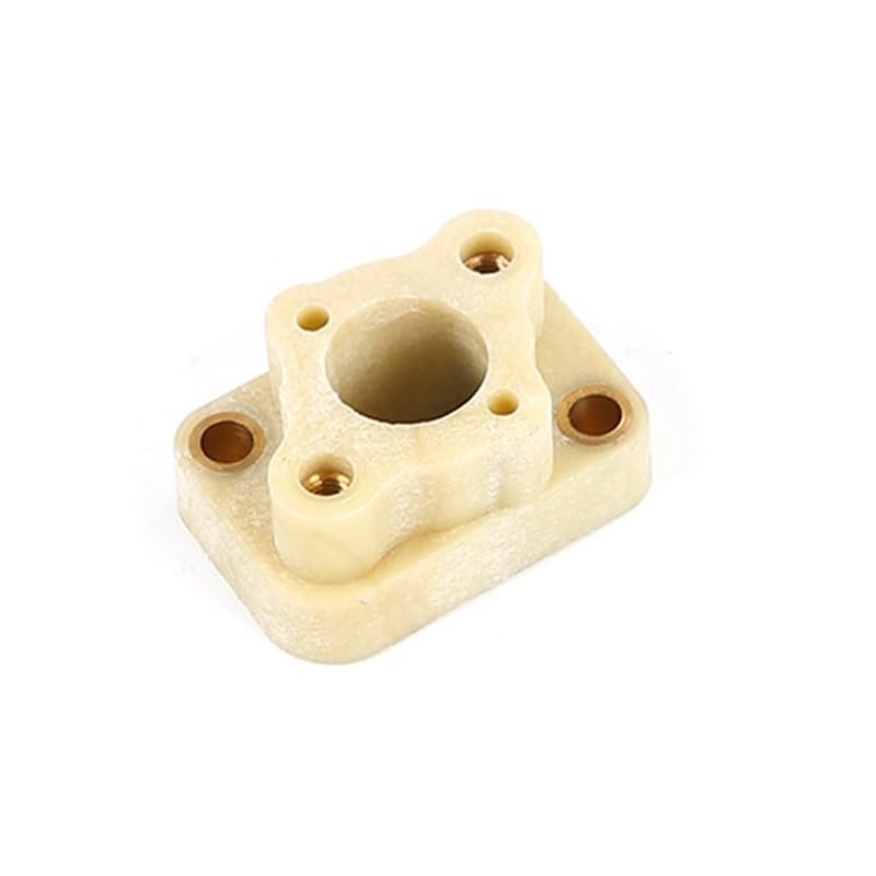 Ancalos 2X Material Intake Manifold For 32Cc 36Cc 45Cc Engines For 1/5 HPI KM ROVAN Baja Losi 5Ive-T Rc Car Par - (Color: as shown)