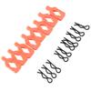 Ancalos 10Pcs Body Clip Retainer Shell Fixed Buckle Lock AXI206000 for Axial SCX24 Ancalos4M 1/18 1/24 RC Crawler Car Parts, 3 view 3