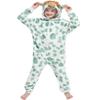 ABENCA Highland Cow Onesie Kids Costume Animal Girls One Piece Pajamas Cosplay Halloween Christmas.Green.140 view 2