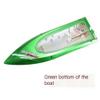 Hull with Copper Tube Clamp Compatible with FeiLun FT009 RC Boat(Green) view 2