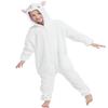 ABENCA Lamb Onesie Kids Sheep Costume Animal Girls One Piece Pajamas Cosplay Halloween Christmas.120 view 4