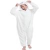 ABENCA Lamb Onesie Kids Sheep Costume Animal Girls One Piece Pajamas Cosplay Halloween Christmas.130 view 3