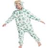 ABENCA Highland Cow Onesie Kids Costume Animal Girls One Piece Pajamas Cosplay Halloween Christmas.Green.130 view 4