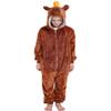 ABENCA Capybara Onesie Kids Costume Animal Girls One Piece Pajamas Cosplay Halloween Christmas.130 view 2
