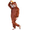 ABENCA Capybara Onesie Kids Costume Animal Girls One Piece Pajamas Cosplay Halloween Christmas.130 view 4