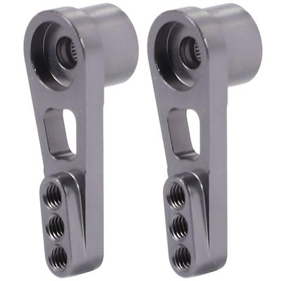 Ancalos 2 Pcs 25T Servo Arm Horn For Ancalos A949 A959-B A969 A979 K929 RC Car Parts,Grey - (Color: Grey)
