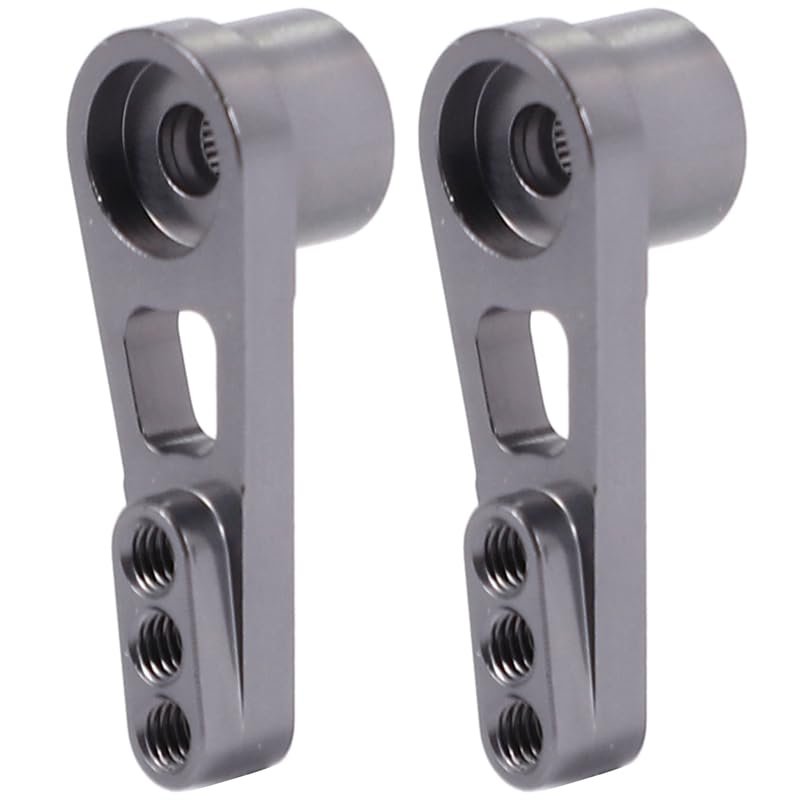 Ancalos 2 Pcs 25T Servo Arm Horn For Ancalos A949 A959-B A969 A979 K929 RC Car Parts,Grey - (Color: Grey)