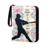 Trading Card Binder 4 Pocket Sports Card Binders for Football Baseball Tribal Vintage Collectible Photocard Album 400 Pockets view 2
