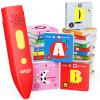 KOKODI Talking Pen 30 Small Books Sets, Interactive Audio Sound Books Kids Learning Electronic Toys for Boys Girls, 30 Palm Books Focused Mini Board Books for Educational Tiny Block Book Learning view 1