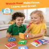 KOKODI Talking Pen 30 Small Books Sets, Interactive Audio Sound Books Kids Learning Electronic Toys for Boys Girls, 30 Palm Books Focused Mini Board Books for Educational Tiny Block Book Learning view 3
