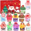 Christmas 12 Pack Butter Slime Kit, Stocking Stuffers for Kids 8-12, Kids Toys Cute Stuff, for Girls and Boy for Set Party Birthday Gift 4 5 6 7 8 9 10 view 1