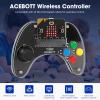ACEBOTT Wireless Controller for Micro:bit Kit, STEM Kit Coding Robot kit Compatible With Makecode, Remote Control for Programming Learning, Gifts for Kids and Teens(Included Micro:Bit) view 2