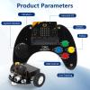 ACEBOTT Wireless Controller for Micro:bit Kit, STEM Kit Coding Robot kit Compatible With Makecode, Remote Control for Programming Learning, Gifts for Kids and Teens(Included Micro:Bit) view 3