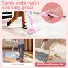 Lullulii Kids Spray Mop,Toddler Mop Cleaning Set, Real Working Mini Mop & Kids Broom Dustpan Set, Housekeeping Pretend Play Toy, Montessori Kid Cleaning Toy Set Includes Organizer Clip -Pink view 4