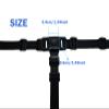 3 Point Harness Seat Belt for Kids, Adjustable Baby Safety Strap, Kids High Chair Straps Replacement for High Chair -Black view 3