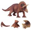 Keenso Dinosaur Model Toy Cute Triceratop Figure for Kids Science Project Prop view 3