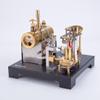 Full Metal Beam Steam Engine, Retrol SE-01Stationary Steam Engine Model Kit That Works, Mini Engines Model with Horizontal Boiler Kit for Adult (84PCS) view 3