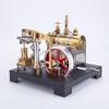 Full Metal Beam Steam Engine, Retrol SE-01Stationary Steam Engine Model Kit That Works, Mini Engines Model with Horizontal Boiler Kit for Adult (84PCS) view 4
