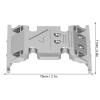 Oumefar RC Mount, Aluminum Alloy 1/10 Mount Transmission Holder Fit for Axial SCX10 II 90046 90047 90075 RC Car Accessories (Ti Color) view 2
