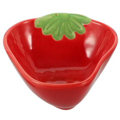 FOMIYES Ceramic Fruit Bowl for Kids - Cartoon Design Food Bowl, 1PC Colorful Serving Bowl for Salad or Snack