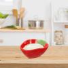 FOMIYES Ceramic Fruit Bowl for Kids - Cartoon Design Food Bowl, 1PC Colorful Serving Bowl for Salad or Snack view 3