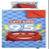 Jay Franco Kids Slumber Bag and Pillow - 54 x 27 Inch Comfy Indoor Sleeping Bag for School and Sleepovers, 2 Piece Set, Blue - Cars view 1
