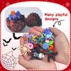 3D Printed Dragon Egg with 10 Unique Spiders, 3D Printed Animals Toys, Surprise Spider Fidget Toy Set for Party Favors, Fun Gift for Kids (Black-Red) view 4